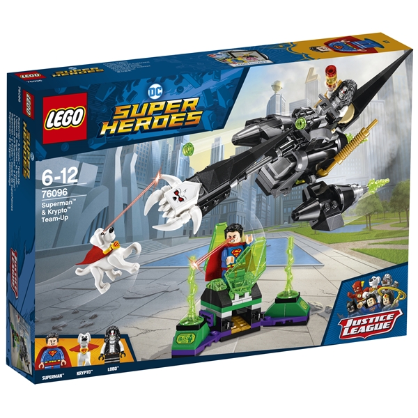 76096 LEGO Super Heroes Superman & Krypto (Bild 1 av 3)