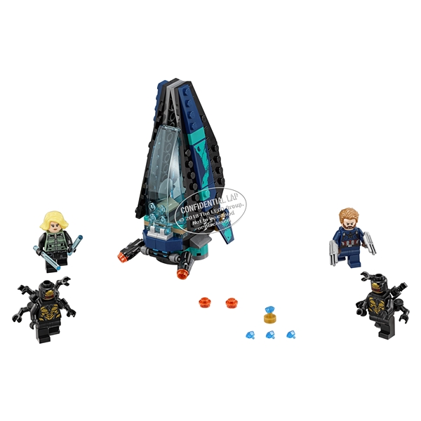 76101 LEGO Super Outrider Dropship-attack (Bild 3 av 3)