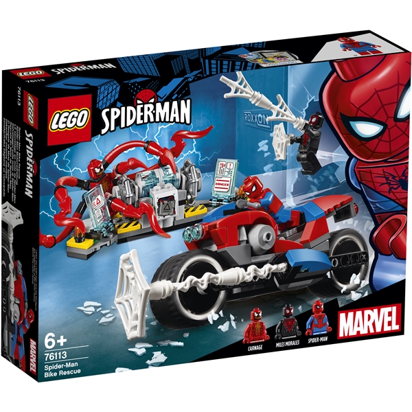 76113 LEGO Marvel Spider-Man Motorcykelräddning (Bild 1 av 4)