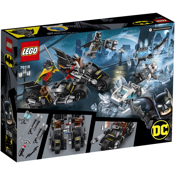 76118 LEGO Super Heroes Mr. Freeze mot Batcycle (Bild 2 av 3)