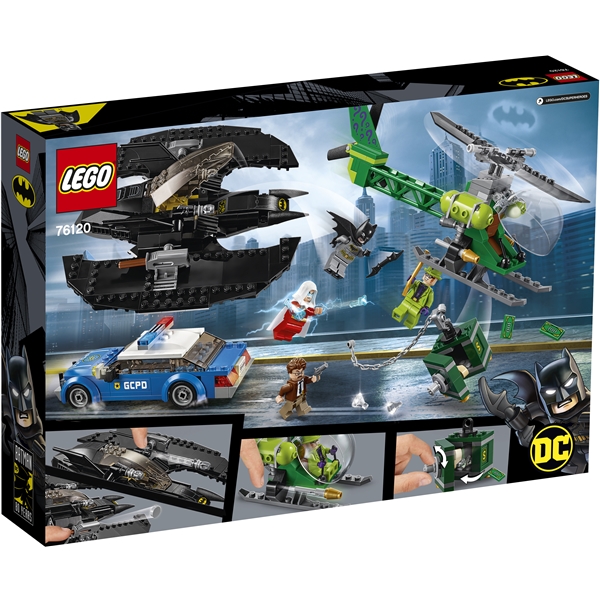 76120 LEGO Super Heroes Batmans Batwing & Gåtan (Bild 2 av 3)