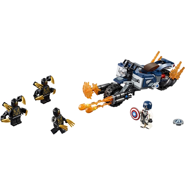 76123 LEGO Super Heroes Captain America Outriders (Bild 3 av 3)