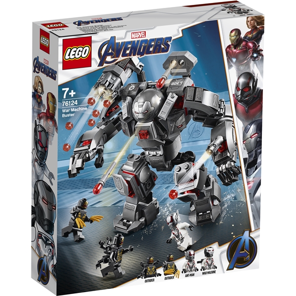 76124 LEGO Super Heroes War Machine Buster (Bild 1 av 3)