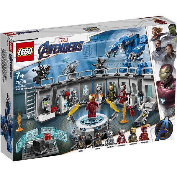 76125 LEGO Super Heroes IronMans rustningskammare (Bild 1 av 3)