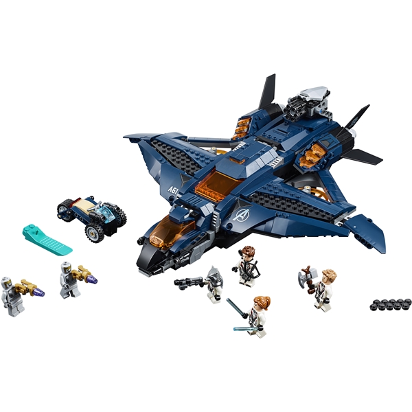 76126 LEGO Super Heroes Avengers Ultimata Quinjet (Bild 3 av 3)