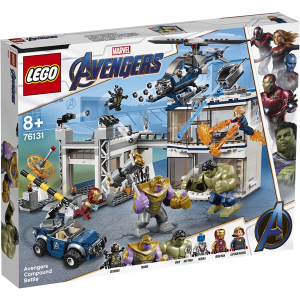 76131 LEGO Super Heroes Avengers Kasernstrid (Bild 1 av 3)