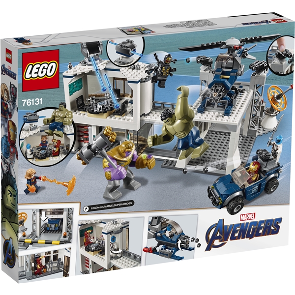 76131 LEGO Super Heroes Avengers Kasernstrid (Bild 2 av 3)