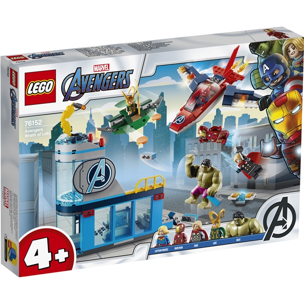 76152 LEGO Super Heroes Avengers Lokis Vrede (Bild 1 av 3)