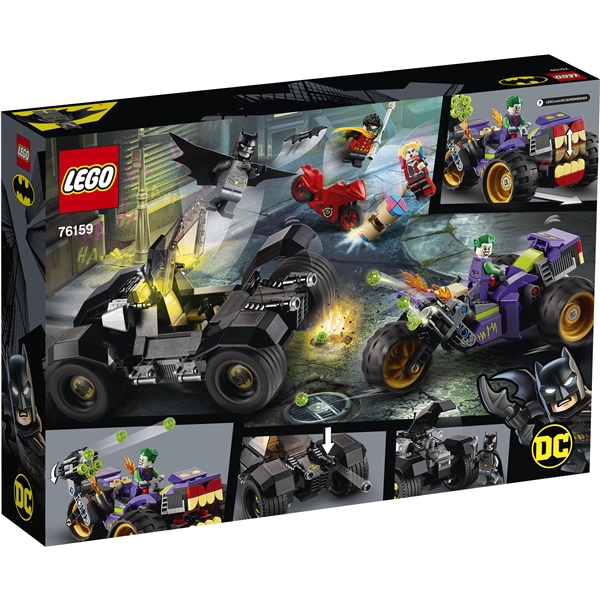 76159 LEGO Super Heroes Jokerns Trehjulingsjakt (Bild 2 av 3)