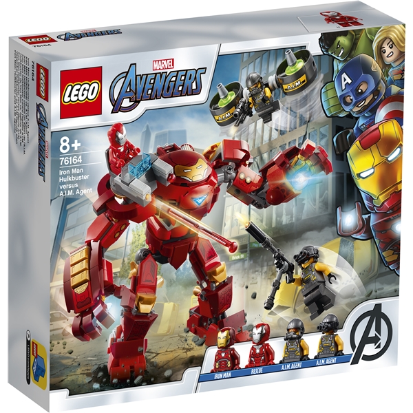 76164 LEGO Super Heroes Iron Man mot A.I.M -agent (Bild 1 av 3)