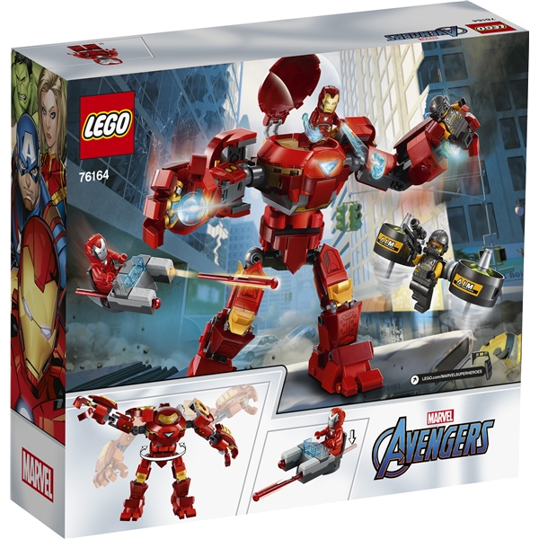 76164 LEGO Super Heroes Iron Man mot A.I.M -agent (Bild 2 av 3)