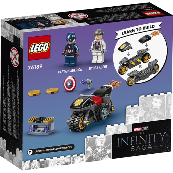 76189 LEGO Super Heroes Captain America mot Hydra (Bild 2 av 3)