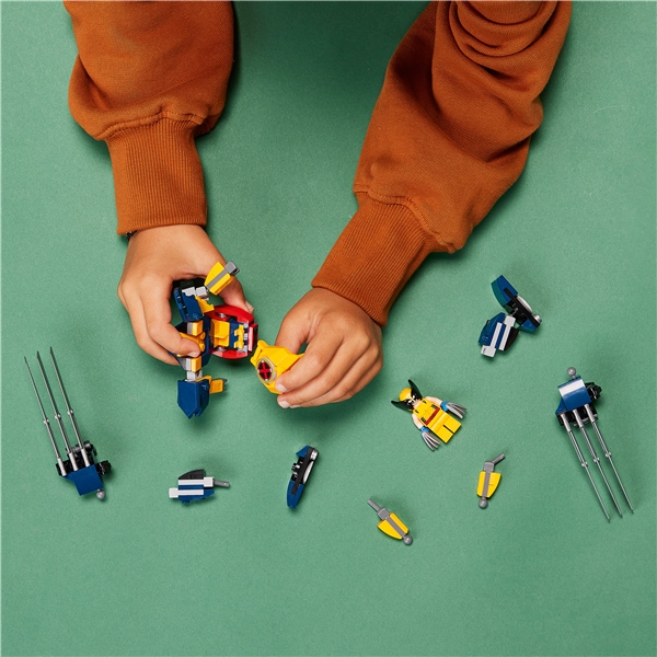 76202 LEGO Wolverine Robotrustning (Bild 6 av 6)
