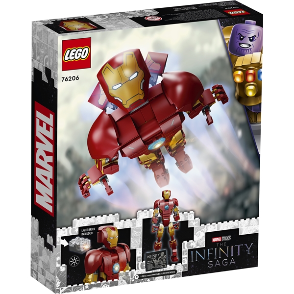 76206 LEGO Super Heroes Iron Man Figur (Bild 2 av 6)