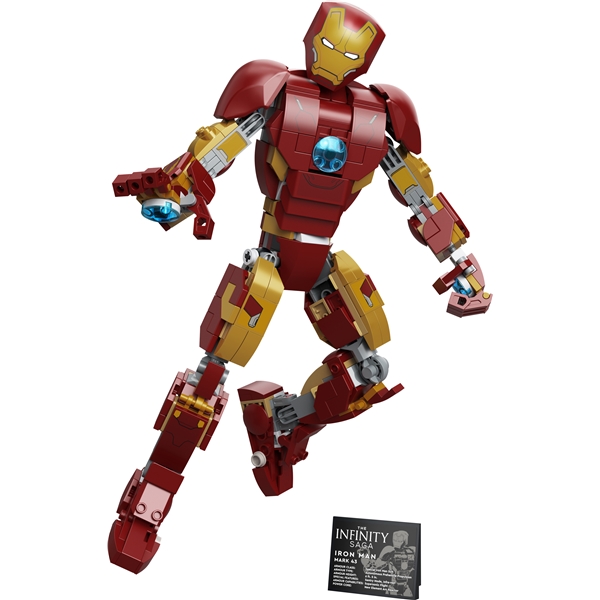 76206 LEGO Super Heroes Iron Man Figur (Bild 3 av 6)