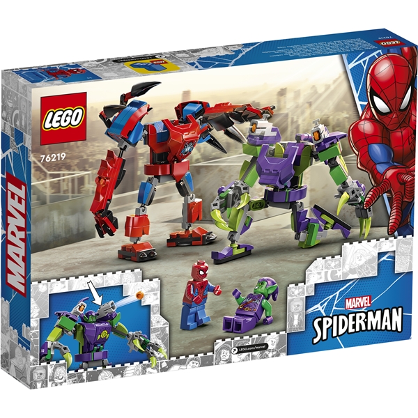 76219 LEGO Spiderman & Green Goblin Robotstrid (Bild 2 av 6)