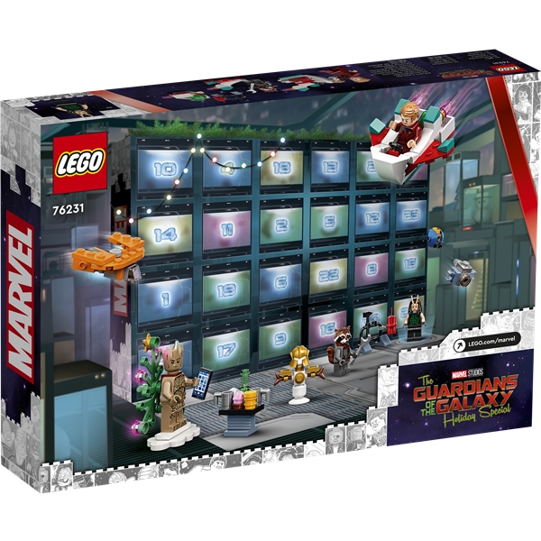 76231 LEGO Guardians of the Galaxy Adventskalender (Bild 2 av 5)