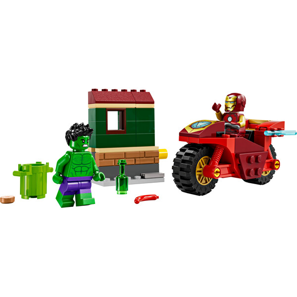 76287 LEGO Marvel Iron Man med Motorcykel & Hulk (Bild 3 av 6)