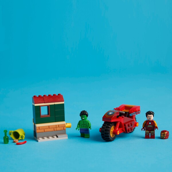 76287 LEGO Marvel Iron Man med Motorcykel & Hulk (Bild 6 av 6)
