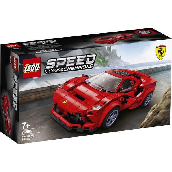 76895 LEGO Speed Champions Ferrari F8 Tributo (Bild 1 av 3)
