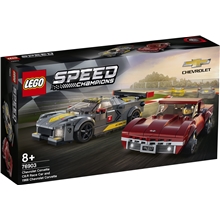 76903 LEGO Speed Champions Chevrolet  C8.R & 1968