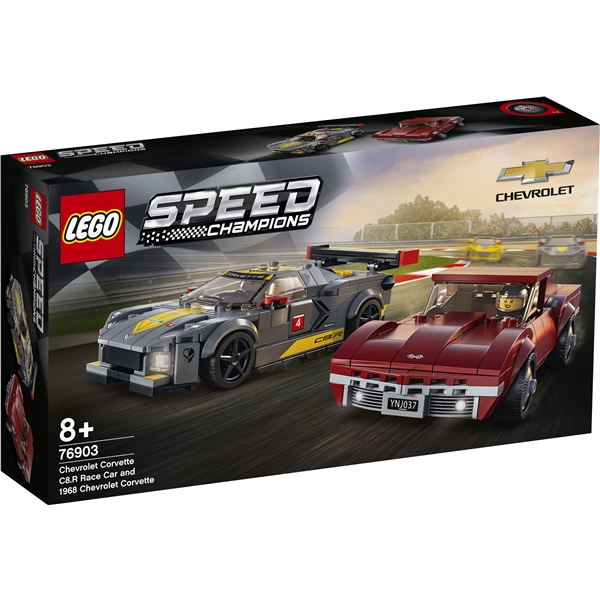 76903 LEGO Speed Champions Chevrolet  C8.R & 1968 (Bild 1 av 3)