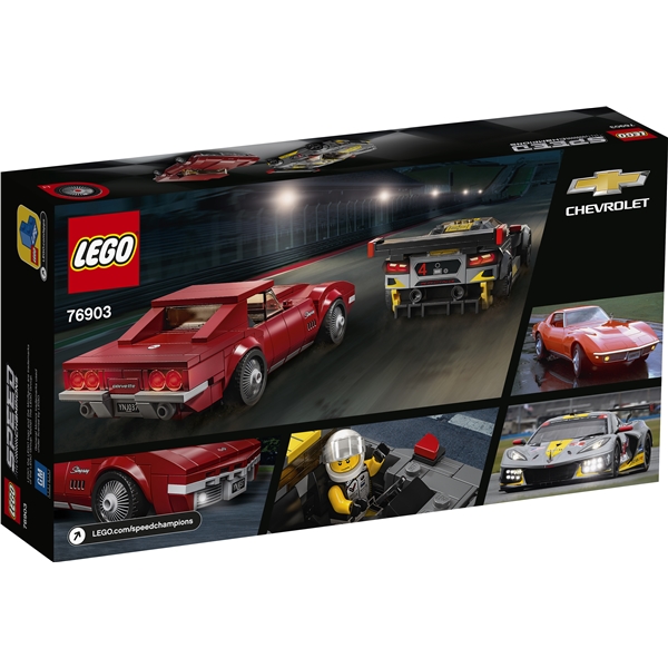 76903 LEGO Speed Champions Chevrolet  C8.R & 1968 (Bild 2 av 3)