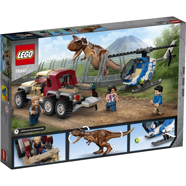 76941LEGO JurassicWorld Dinosauriejakt Carnotaurus (Bild 2 av 3)