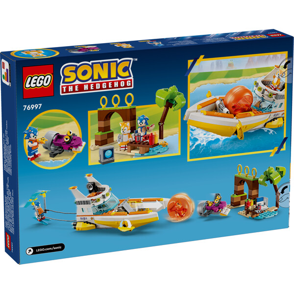 76997 LEGO Sonic Tails Äventyrsbåt (Bild 2 av 6)