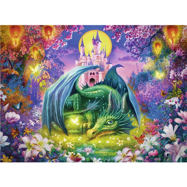 Pussel XXL 300 Bitar Mystical Dragon (Bild 2 av 2)