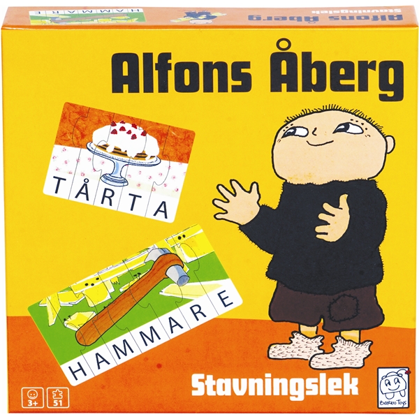 Alfons Åberg Lär Dig Stava Med Alfons