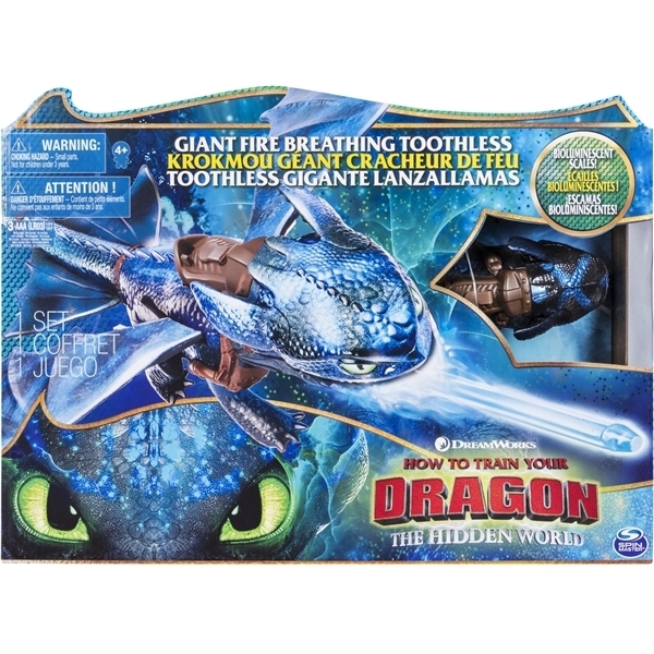 Dragons Fire Breathing Toothless (Bild 2 av 3)