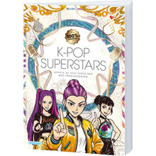 Målarbok K-POP Superstars