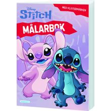 Målarbok Stitch m. Klistermärken