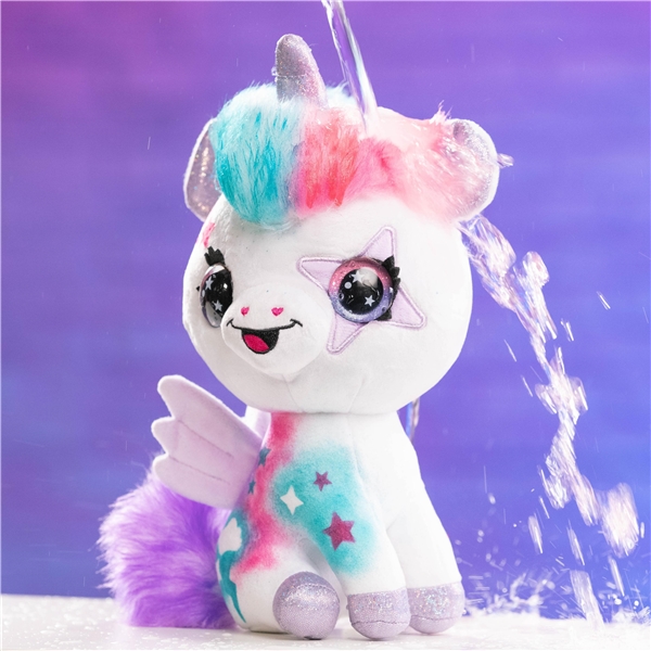 Airbrush Plush Glow in the Dark Unicorn (Bild 6 av 6)
