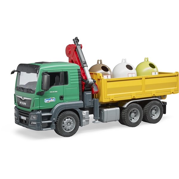 Man Tgd Lastbil med Återvinning (Bild 1 av 3)