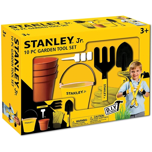 Stanley JR Trädgårdsverktyg Set 10 Delar (Bild 2 av 3)