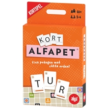 Kortspel: Alfapet