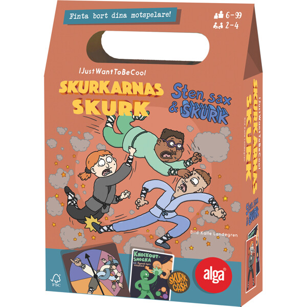 Alga Skurkarnas skurk: Sten sax skurk (Bild 1 av 2)