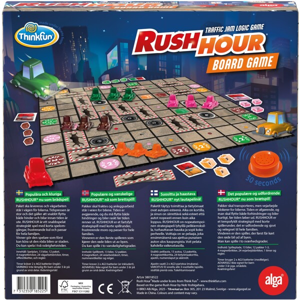 Alga Rush Hour Board Game (Bild 3 av 3)