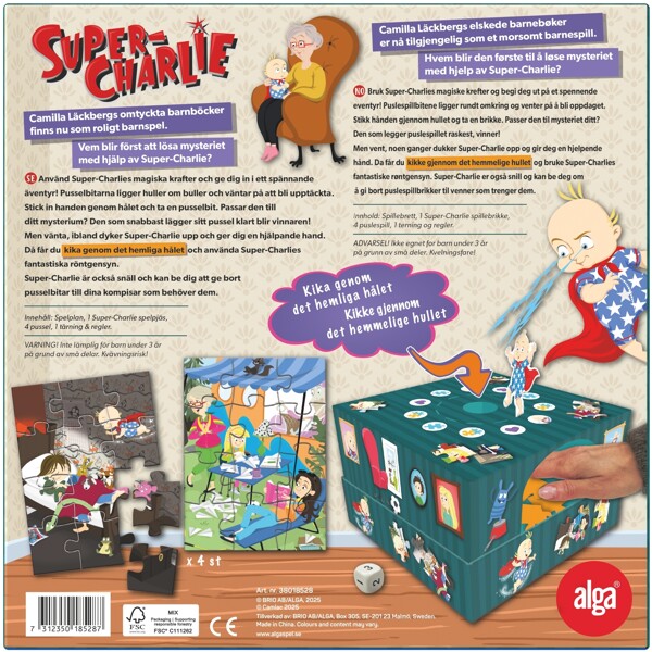 Alga Super-Charlie Brädspel (Bild 2 av 2)