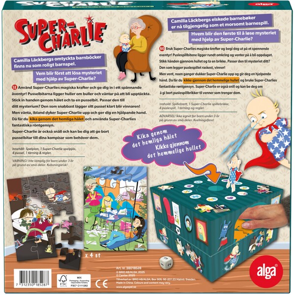 Alga Super-Charlie Brädspel (Bild 4 av 4)