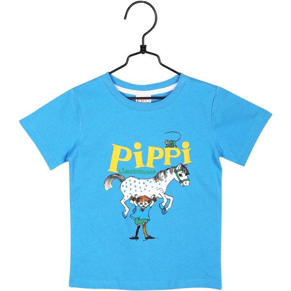 Pippi Långstrump T-Shirt Blå