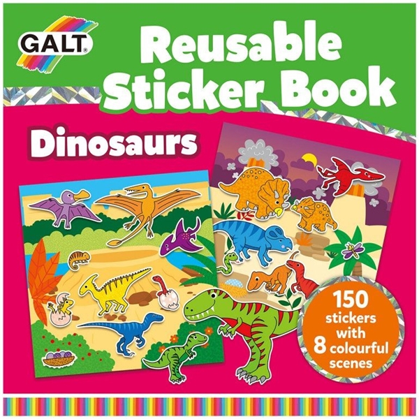 Stickerbok Dinosaurier (Bild 1 av 3)