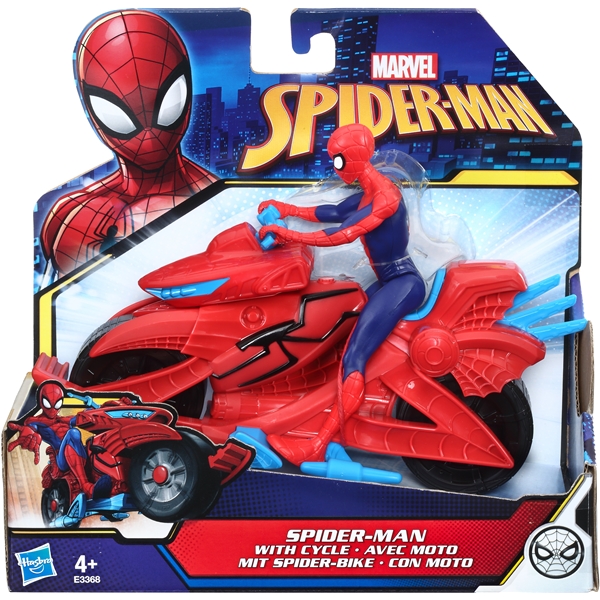 Avengers Spiderman Spiderbike (Bild 1 av 2)