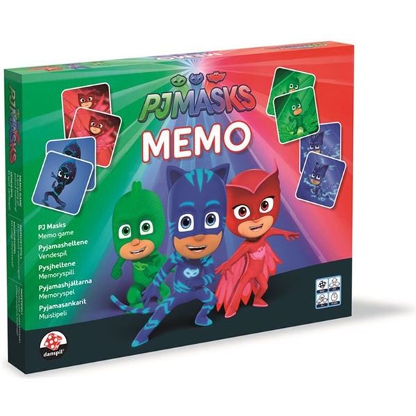 Pyjamashjältarna Memo Game (Bild 1 av 2)