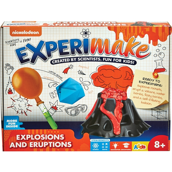 Experimake Explosioner & Vulkanutbrott (Bild 1 av 2)