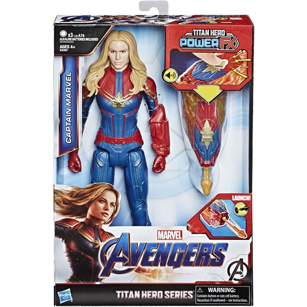 Avengers Titan Hero Power FX Captain Marvel (Bild 1 av 3)