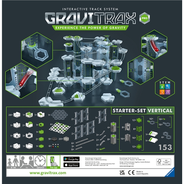 GraviTrax PRO Starter Set Vertical World (Bild 2 av 3)