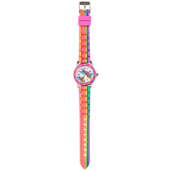 Accutime Time Teacher Watch Rainbow Unicorn (Bild 2 av 3)